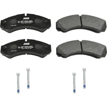 Brzdová destička Sada brzdových destiček, kotoučová brzda JURID 2912109561