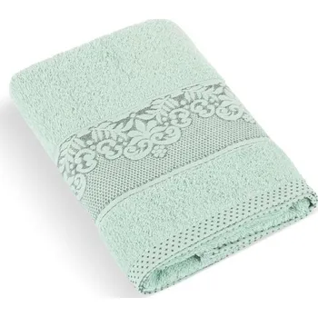 Osuška Bellatex Froté ručník a osuška kolekce Orchidea světlá zelená, rozměr 50x100 cm