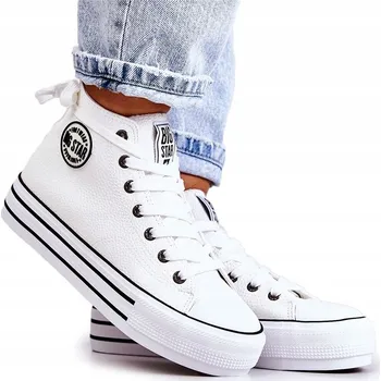 Dámská obuv DÁMSKÉ TENISKY BIG STAR GG274013 BÍLÉ 40