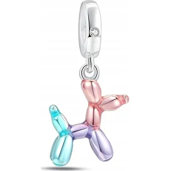 Přívěsek Přívěsek STŘÍBRO 925 Charms Balónkový Pejsek