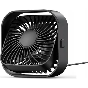 Domácí ventilátor Mini USB ventilátor, tichý provoz a silný proud vzduchu