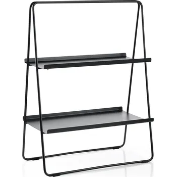 Knihovna Zone Denmark, Policový regál A-Table černý - Formadore