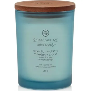 Svíčka Sójová vonná svíčka REFLECTION & CLARITY (MOŘSKÁ SŮL A ŠALVĚJ) Chesapeake Bay 1 ks