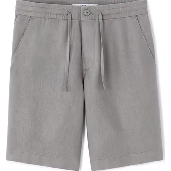 Pánské oblečení Pánské lněné šortky Celio Dolinusbm Celio šedá 3506137