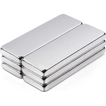 Úložný box MIN CI 6dílné velké silné magnety, 30x10x3mm neodymové magnety extra silné ploché magnety silné
