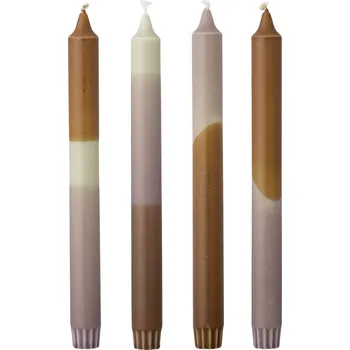 Bloomingville, Svíčky Dip Dye 4 ks - Formadore