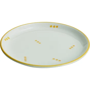 Talíř Zafferano, Snídaňový talíř Piatto Stencil 23 cm žlutý - Formadore