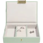 Stackers, Krabička na šperky Stackers s víkem mini šalvějově zelená - Formadore