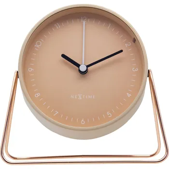 Budík NeXtime, Stolní hodiny Berlin Table růžové - Formadore