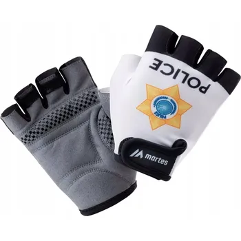 Cyklistické rukavice Cyklistické rukavice Martes velikost 6-7, bílé