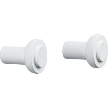 Věšák Zone Denmark, Háčky Sensu nástěnné, 3 x 2,5 cm, bílé, 2 ks - Formadore