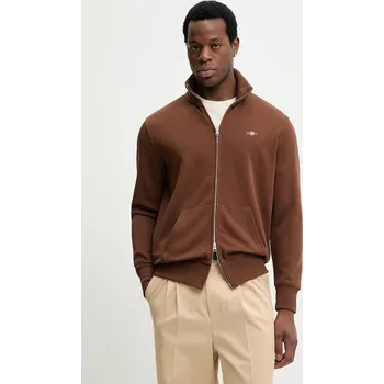 Dámská mikina Mikina Gant 2008006 hnědá 88X, vel. L