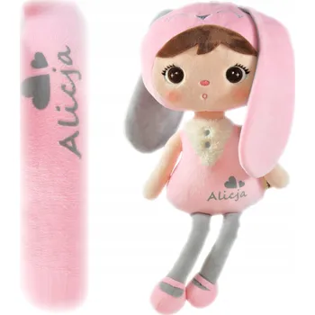 Obraz Panenka Metoo Králíček se jménem – dárek pro novorozeně, pro holčičku, růžová