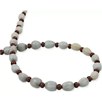 Náhrdelník Náhrdelník z korálků slzovky a rokajlu