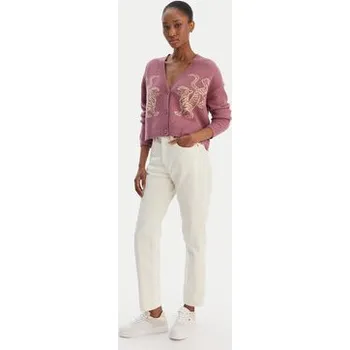 Dámský svetr RVCA Kardigan EVJSW03002 Fialová Relaxed Fit L