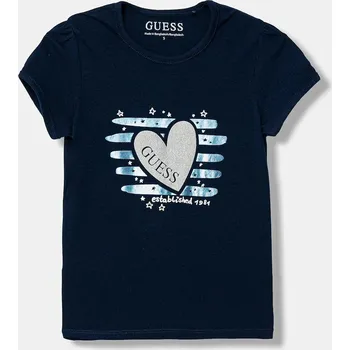 Dětská móda Dětské tričko Guess K6RI15.K6YW4.PPY2 námořnická modř 59X, vel. 96-104