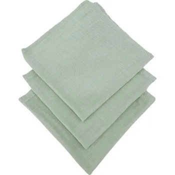 látková plena Mušelínové pleny 30x30cm 3 ks. MÁTOVÉ