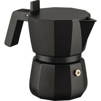 Příprava kávy Alessi, Moka konvička Moka 150 ml černá - Formadore