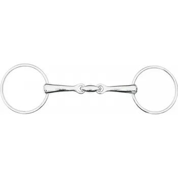 Udidlo pro koně Stihlo nerez dvakrat lomene s peckou HKM Velikost: 135 18 mm nerez
