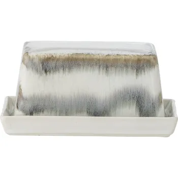 Bloomingville, Máslenka Paula šedo-bílá - Formadore