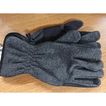 Jezdecké rukavice Jezdecké rukavice fleece ELT Barva: šedá, Velikost: M