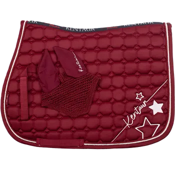 Sport Set decka + nausniky Kentaur PONY Barva: Vínová, Velikost: PONNY hi-tech podšívka