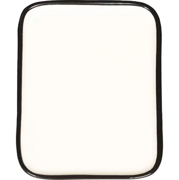 Talíř Zafferano, Talíř na občerstvení Lido Rim 11 x 14 cm černý - Formadore