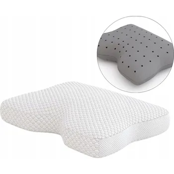 Polštář Ortopedický polštář HILDING Antistress Carbon 53 x 40 x 11 cm pěna