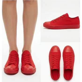 Dámské tenisky ČERVENÉ DÁMSKÉ TENISKY HIRRI 38