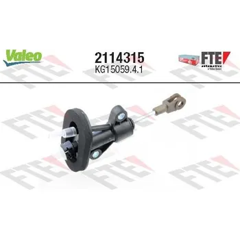 Spojkový válec Hlavní válec, spojka VALEO 2114315
