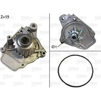 Chladič motoru Vodní čerpadlo, chlazení motoru VALEO 506045