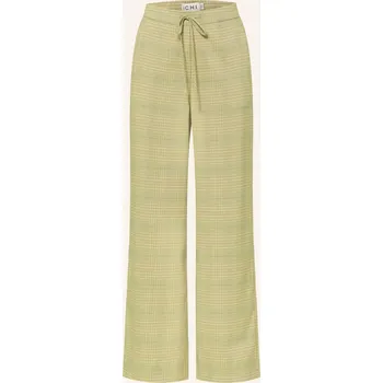 Ichi Dámské Kalhoty Ihjoli, zelená / světle zelená, 44