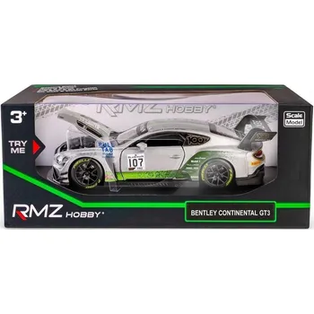 autíčko RMZ HOBBY 1:32 Bentley Continental GT3 2019 Liqui Moly Bathurst 12 Hour = Model Bentley Continental GT3 2019 Liqui Moly Bathurst 1:32