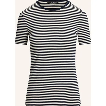 Dámské tričko Lauren Ralph Lauren Dámské Tričko, tmavě modrá / krémová, 44