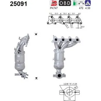 Katalyzátor Katalyzátor AS 25091