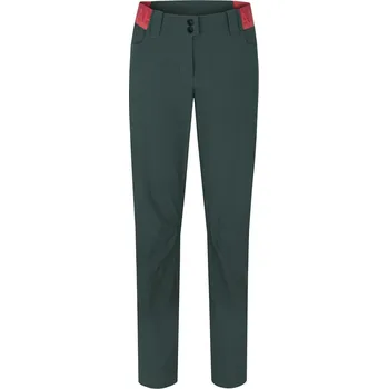 Dámské kalhoty Hannah NICOLE II dark forest 42; Zelená kalhoty + DÁREK DLE VÝBĚRU!