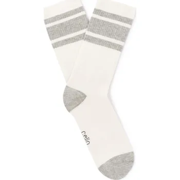 Pánské oblečení Celio Lisosport vysoké ponožky Celio bílá | šedá 3506030