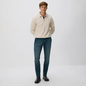 Pánské džíny Reserved - Džíny slim se sepraným efektem - indigo jeans - 171GT-57J - 171GT-57J-29