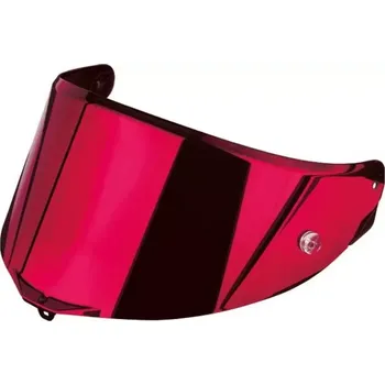 Příslušenství k helmě na motorku AGV plexi VISOR RACE 3 MPLK IRIDIUM red