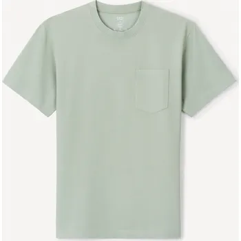 Pánské tričko Celio Bavlněné tričko Jecoolbox 1148230 Šedá L