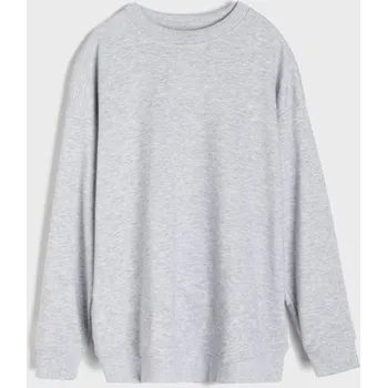 Dámská móda Sinsay - Základní crewneck mikina - šedá - 2290B-09M - 2290B-09M-S