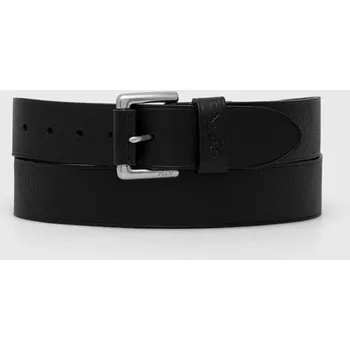 Opasek Kožený pásek Polo Ralph Lauren 405898669 černá 99X, vel. 85