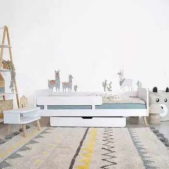 Dětská postel Rostoucí postel Nell 2v1 - bílá