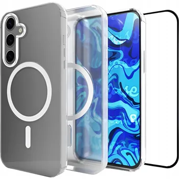 Pouzdro na mobilní telefon Zadní Kryt Hello Case pro Samsung Galaxy S24, Galaxy S25 bezbarvý