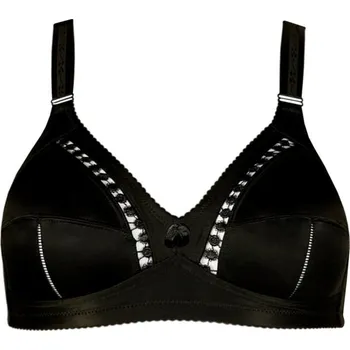 Podprsenka Octavia 1009 zpevňující podprsenka bez kostic 85D černá