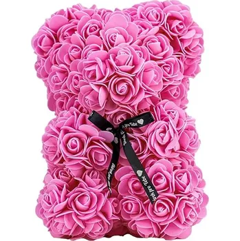 plyšák Medvídárek Simple 25cm - růžový