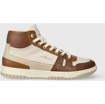 Pánská obuv Kožené sneakers boty The Mercer Brand The Brooklyn High ME233014.156 hnědá 88X, EUR 46