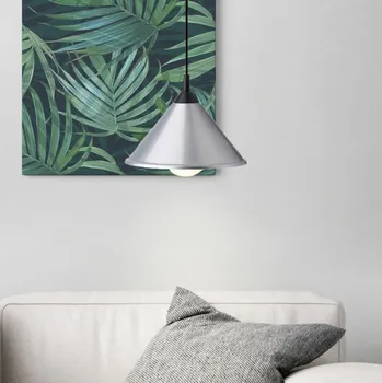 Brilliant 11170/11 Závěsné svítidlo BISTRO stříbrné