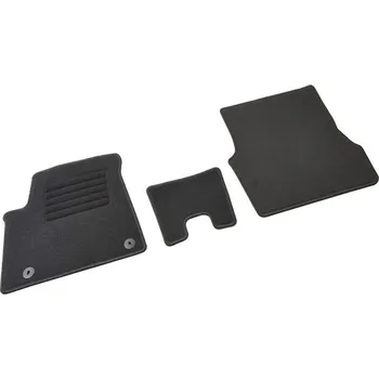 autokoberec Autokoberce textilní přesné černé / černé obšití - Hyundai Staria (Typ US4) (2021-) 3-sedadla