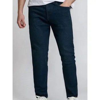 Sinsay - Džíny slim se sepraným efektem - námořnická modrá - 280HR-95J - 280HR-95J-38